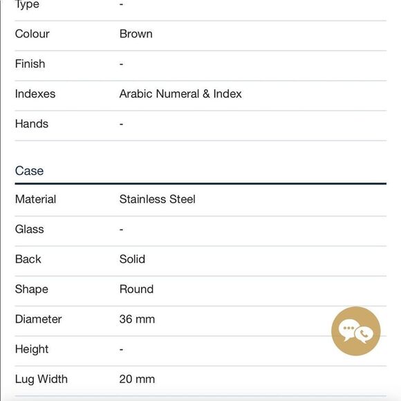 💛 Authentic Marc by Marc Jacobs Amy Brown Crystal Watch - Picture 5 of 5